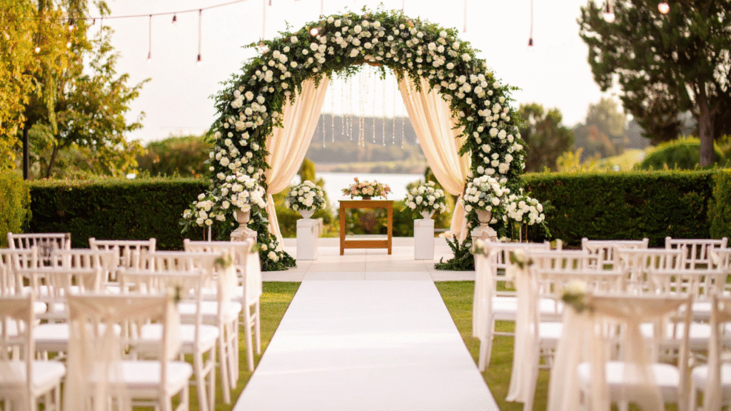 Cómo hacer un arco de flores para boda: ideas y consejos DIY