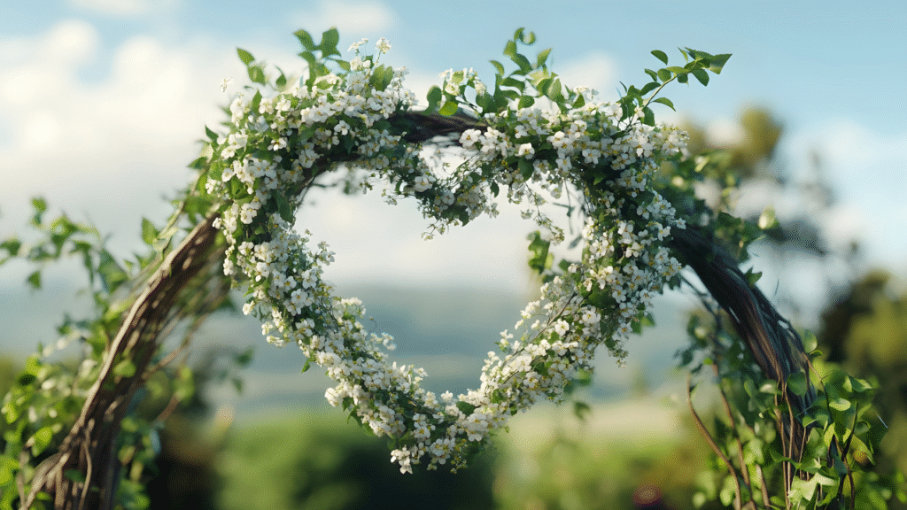 Arco de flores para boda: ideas, precios y cómo elegir el tuyo