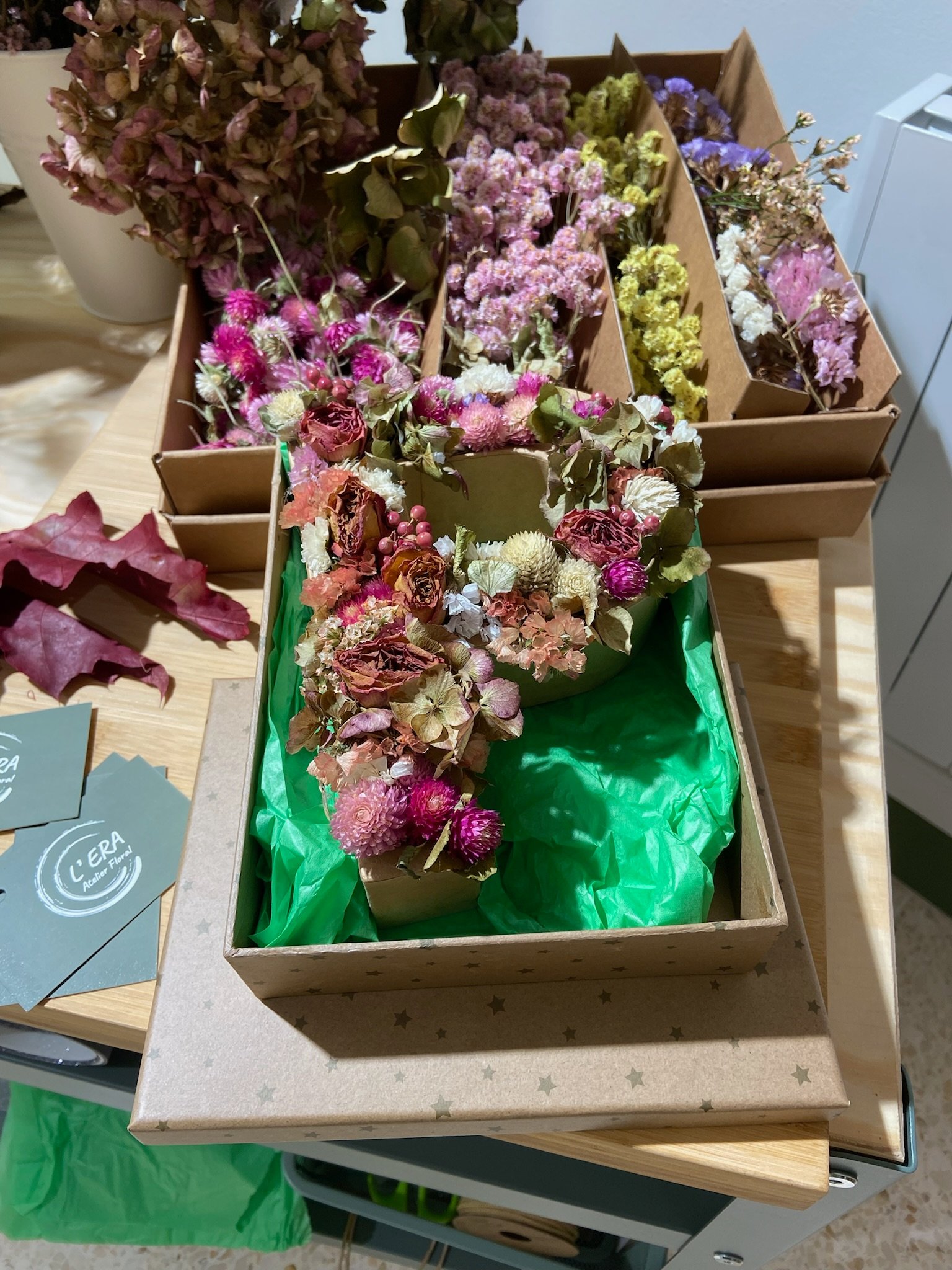 Inicial Floral & Summer Drinks - Taller de Inicial Floral – Crea tu letra con flores y mucho estilo - L' Era Atelier Floral Inicial Floral & Summer Drinks - Taller de Inicial Floral – Crea tu letra con flores y mucho estilo - Imagen 5